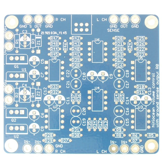 Balanced Volume Control Board with Ground Sensing Output