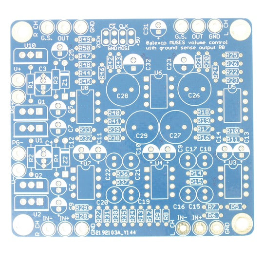 MUSES72320 Volume Control Board with Ground Sensing Output