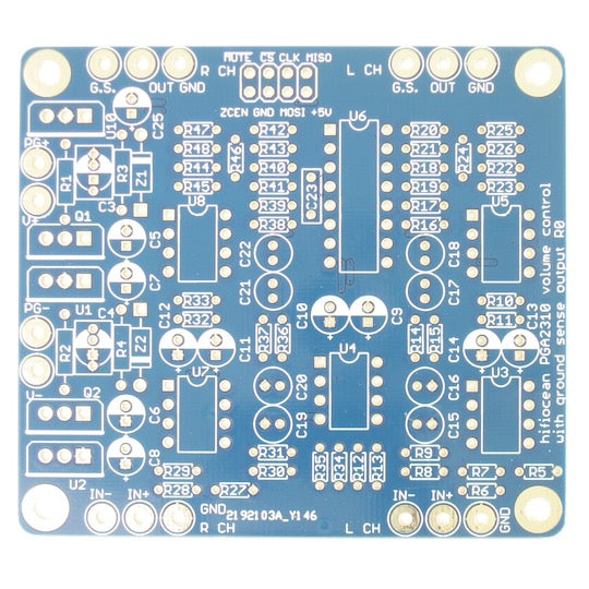 PGA2310 Balanced Digital Volume Control Board with Ground Sensing