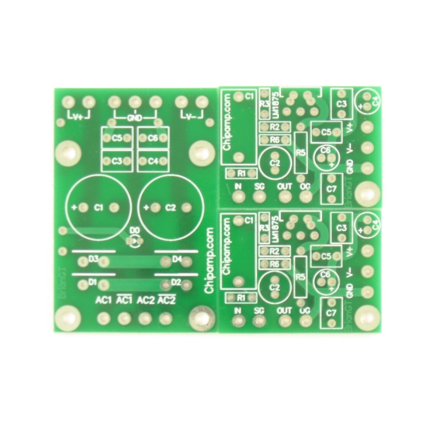 LM1875 Amplifier and Power Supply Board Set