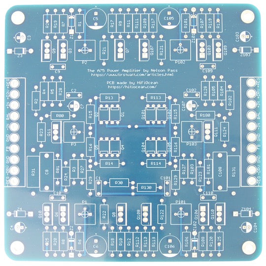 A75 Class A MOSFET Power Amplifier Front End Board